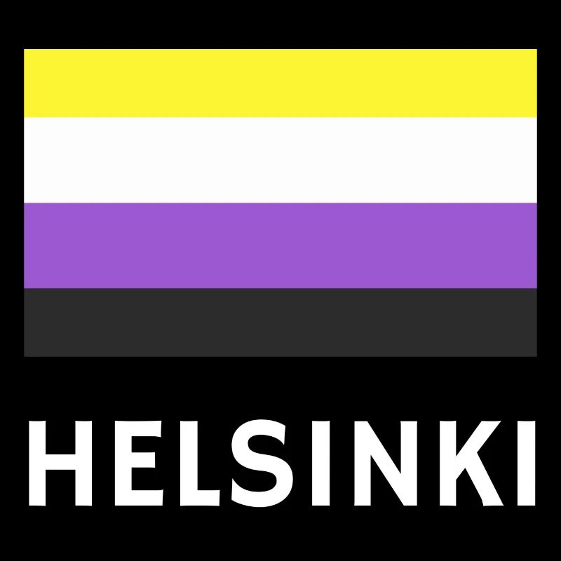 Non binary Pride Flag Helsinki