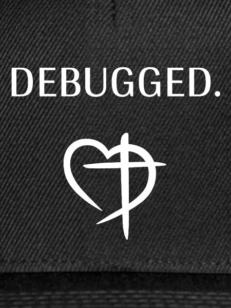 DEBUGGED - Backprint (weiss)