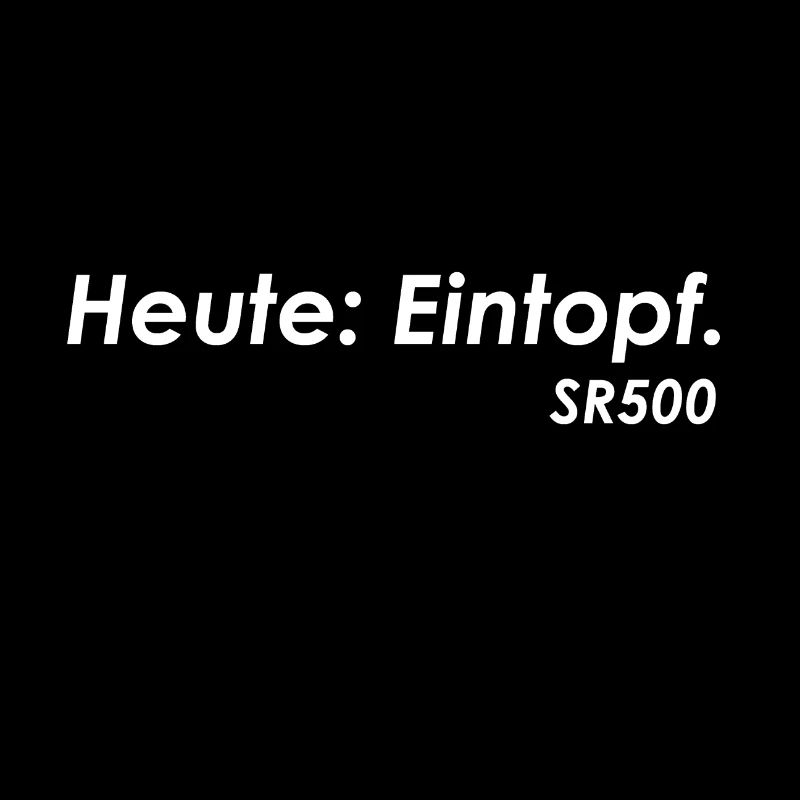 SR500 Eintopf weiss