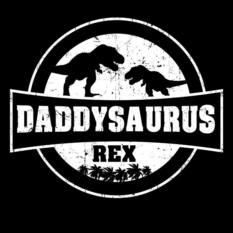 Daddysaurus Rex - Papa Geschenk Idee