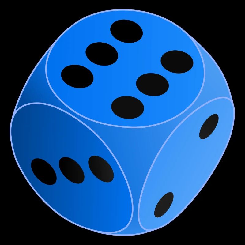 cubes bleus, cubes, 6, blue dice,
