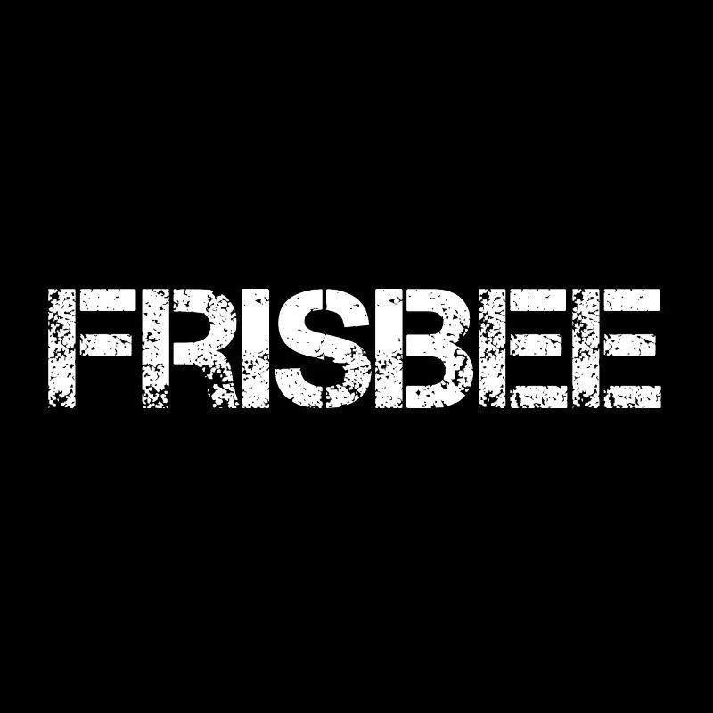 Frisbee schwarz