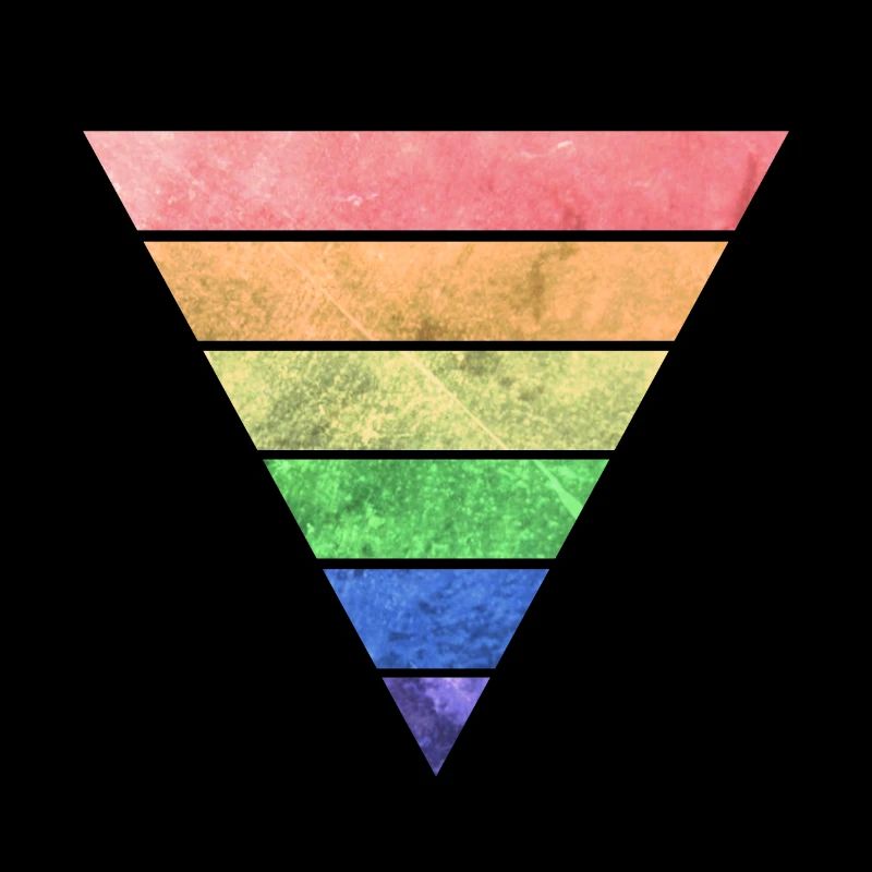 Triangle LGBT Triangle Gay Pride CSD Arc-en-ciel