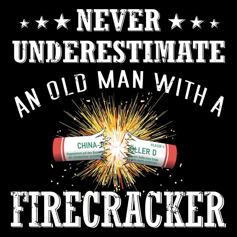 Old Man Firecracker Pyro