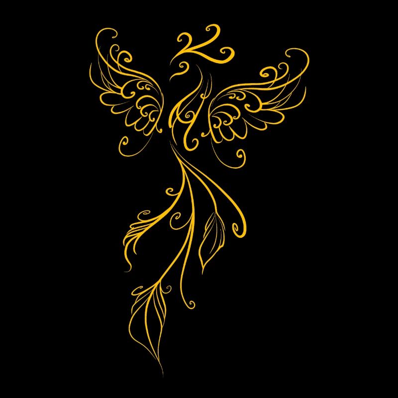 Phoenix legendary firebird "minimalist line"