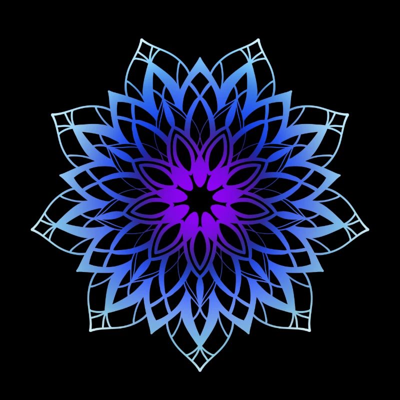 Blue Mandala