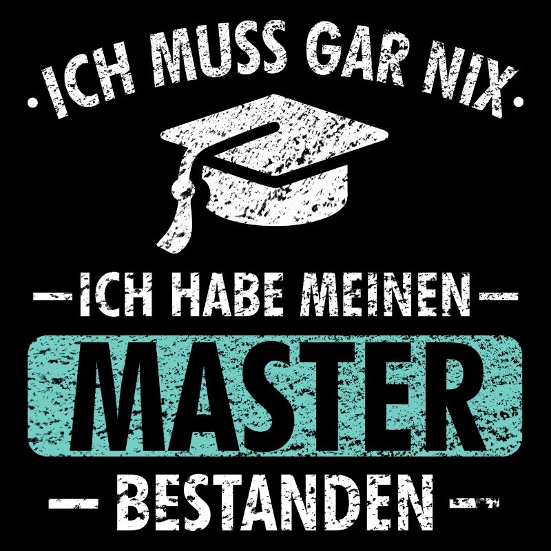 Master Studium Prüfung Abschluss Geschenk