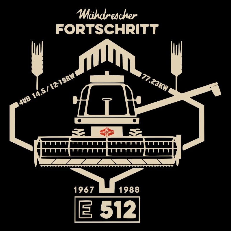 FORTSCHRITT Mähdrescher E 512 DDR ostalgie LPG