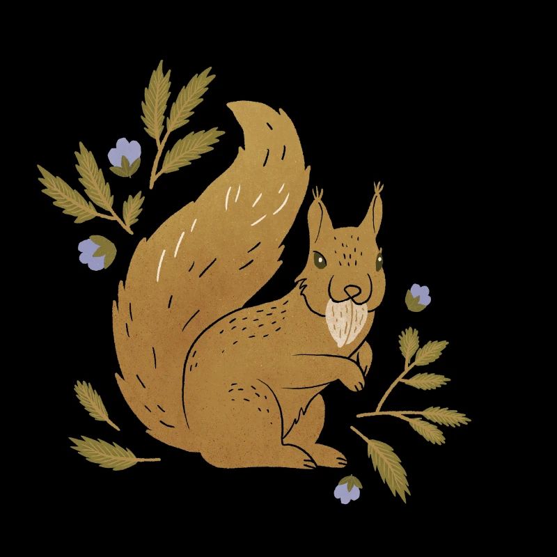 Wilde Tiere - Eichhörnchen