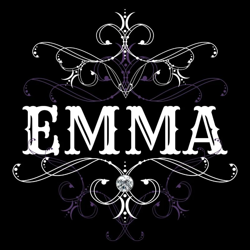 Emma Surname First Name Personalized