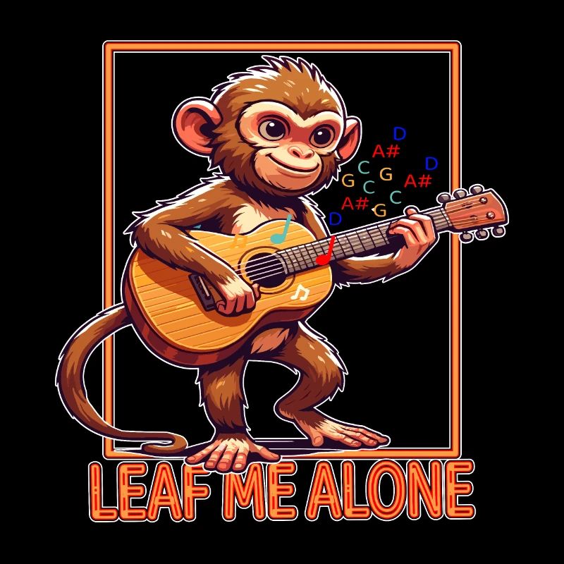 Leaf Me Alone Musical Monkey Vibes
