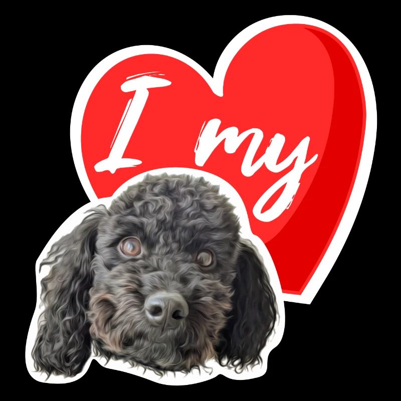J’adore mon caniche
