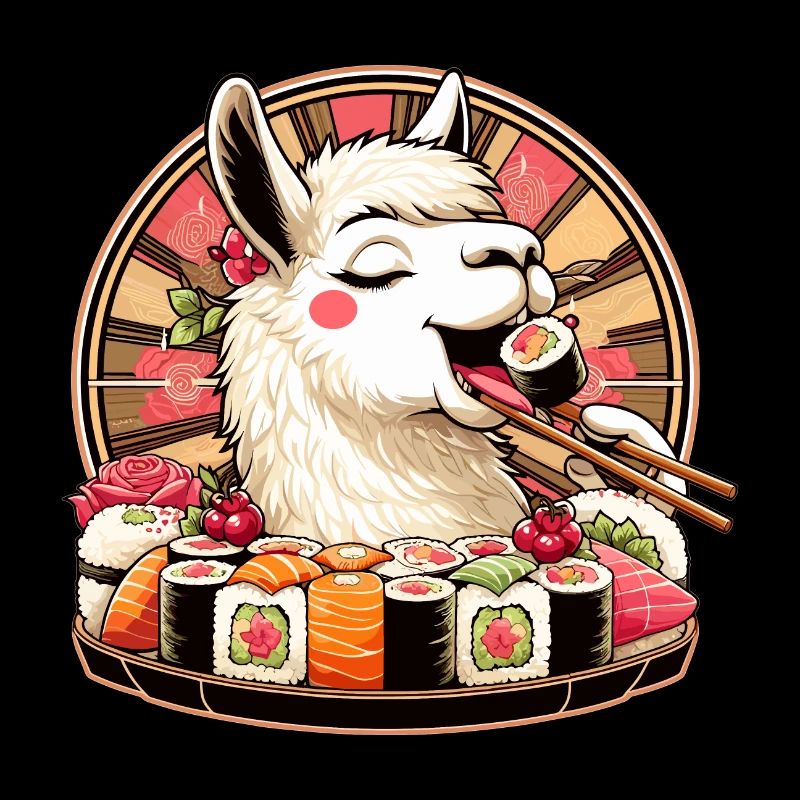 Sushi Lama Maki Geschenk