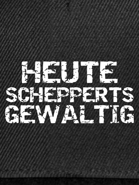 Heute schepperts gewaltig Polterabend