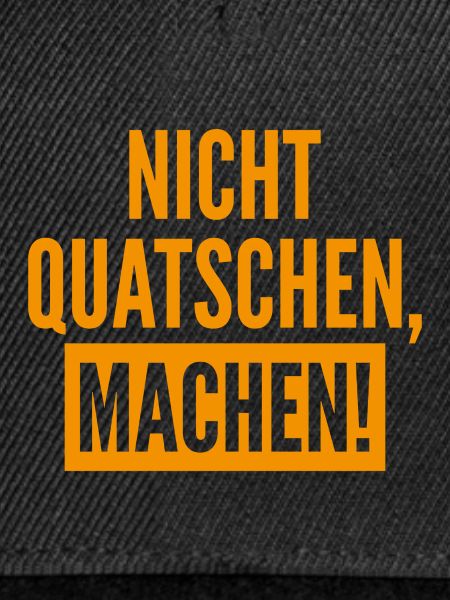 Nicht Quatschen Machen Geschenk