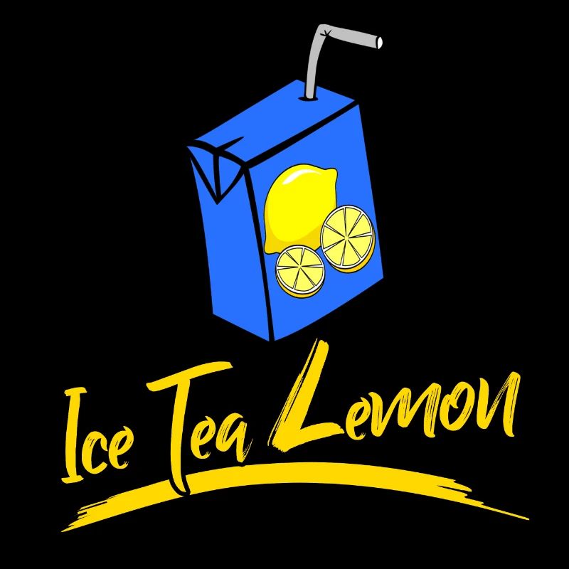 Ice Tea Lemon Cool Gift Idea Funny