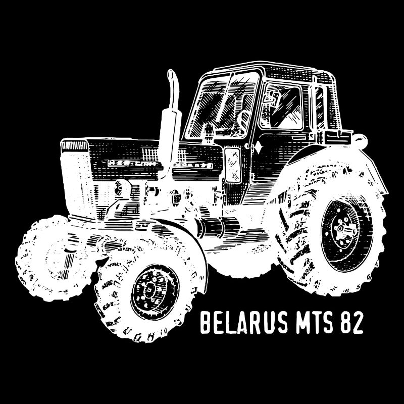Belarus mts Traktor Landwirt Geschenk