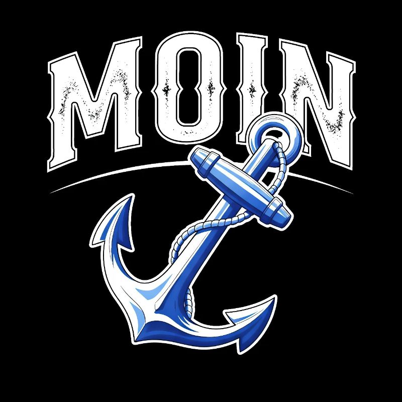 Moin Anker Maritime North German Salutations