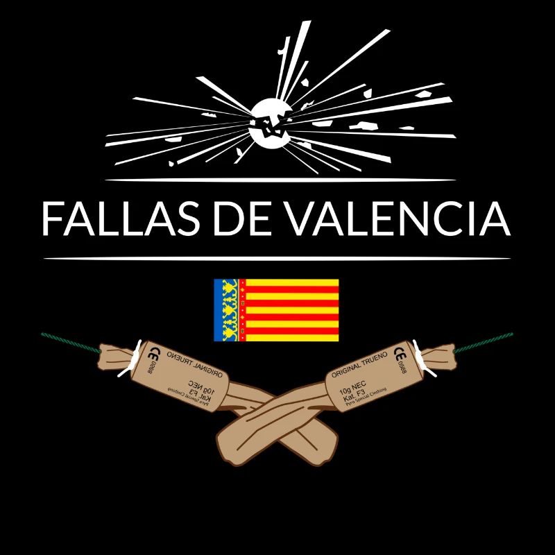Feu d'artifice Pyro Fallas de Valencia Truenos