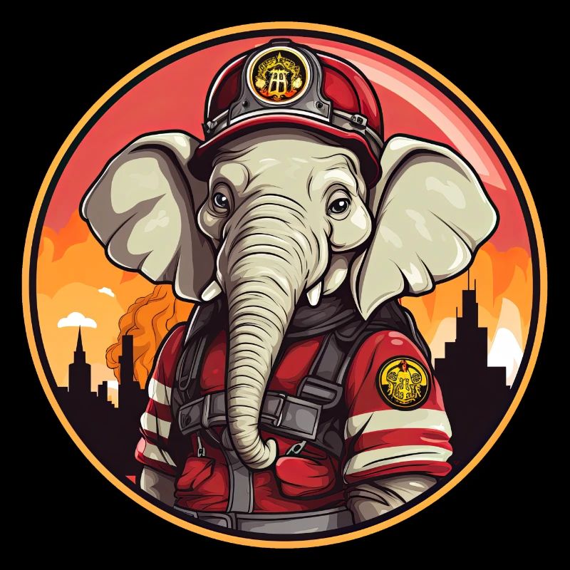 Brigade de pompiers d’éléphants