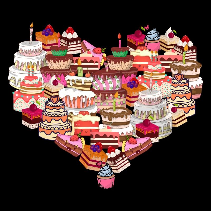 Cake Heart Cake Baking Bakery Gift Idea