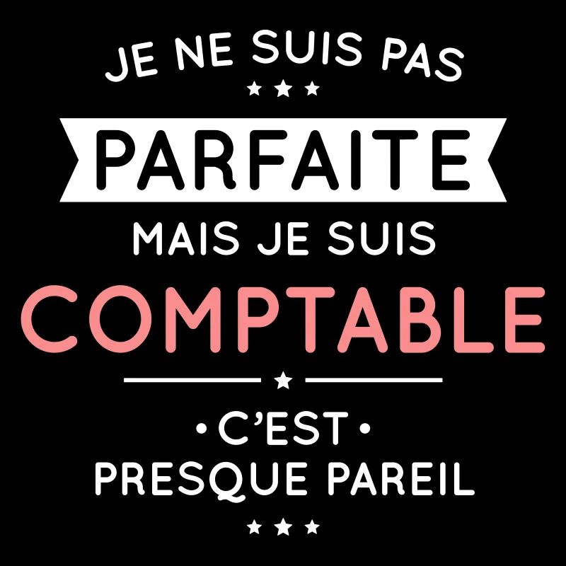 Je ne suis pas parfaite mais je suis comptable