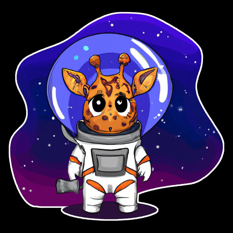 Weltraumgiraffe
