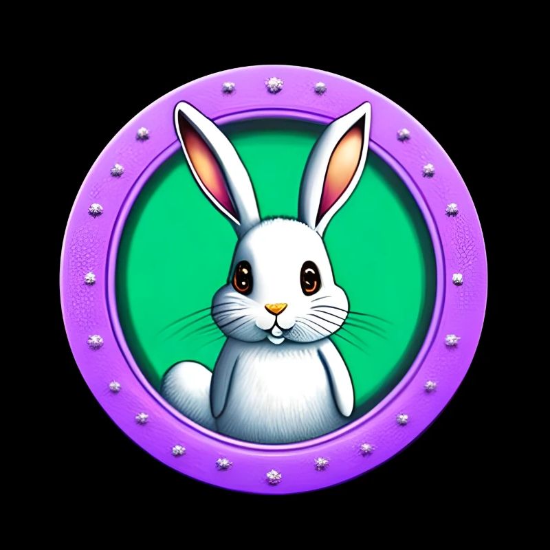 Rabbit plays Easter