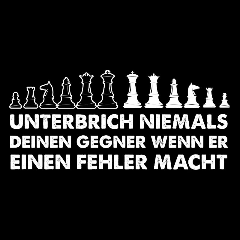 Lustiger Spruch Schach Schachspieler Geschenk