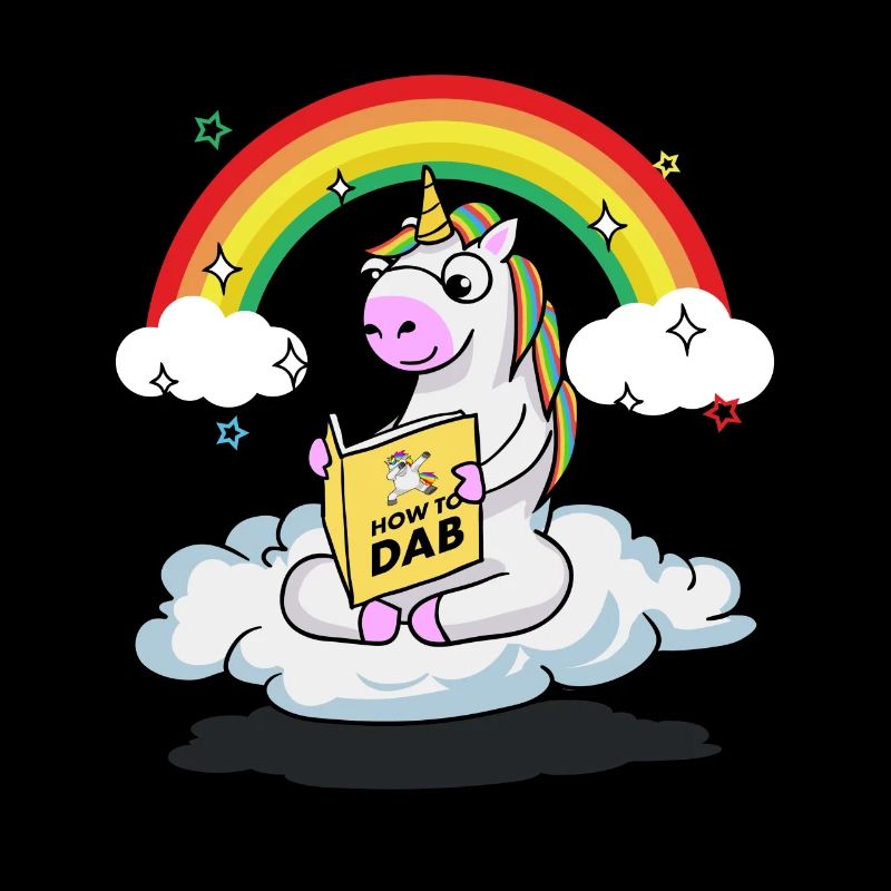 Learning Dabbing Unicorn Dab Dance Einhorn Dab