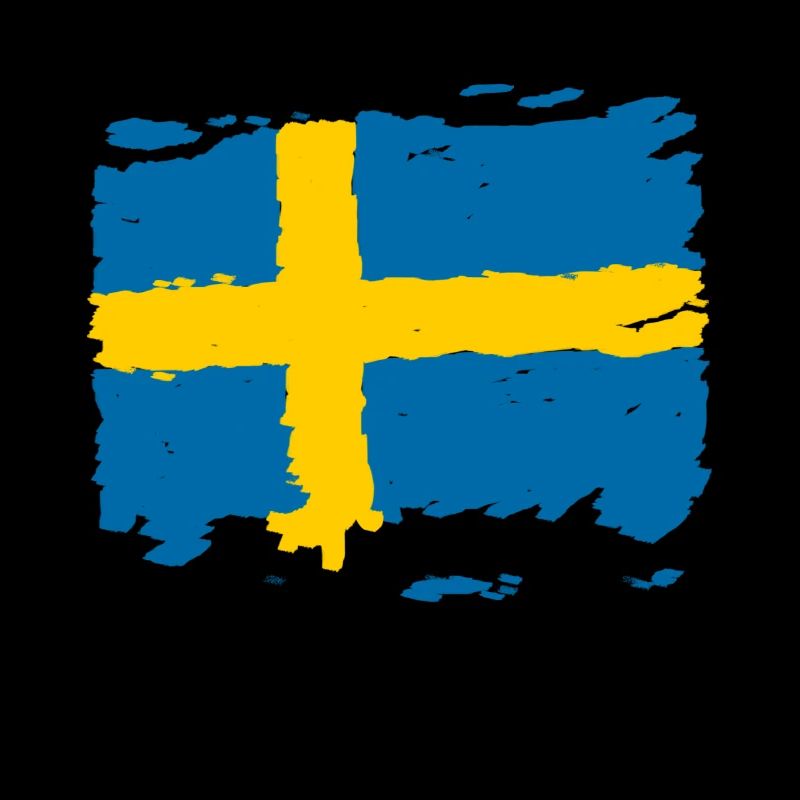 Drapeau Sverige - Drapeau de la Suède - Drapeau de la Suède