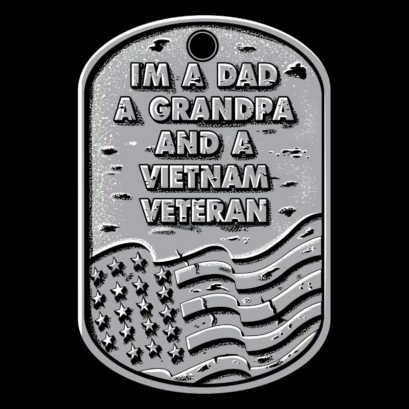 Ich bin ein Vater, ein Großvater und ein Vietnam-Veteranenhemd