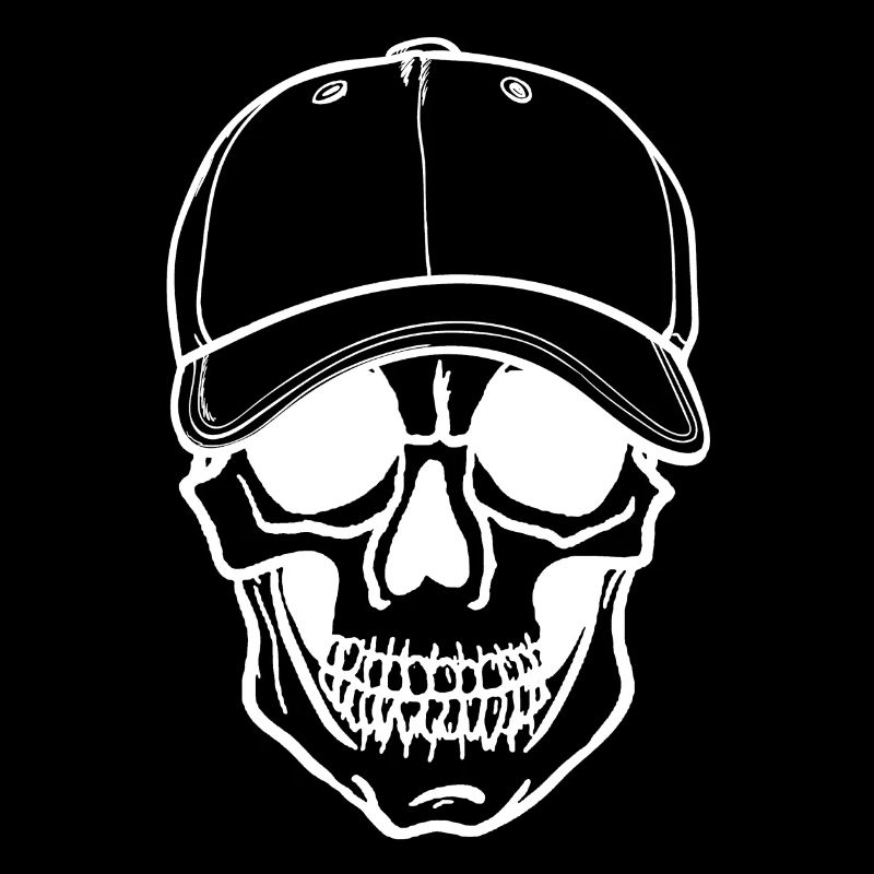 Skull - with cap