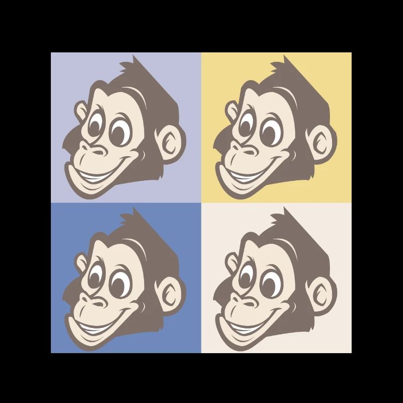 Pop Art Affe