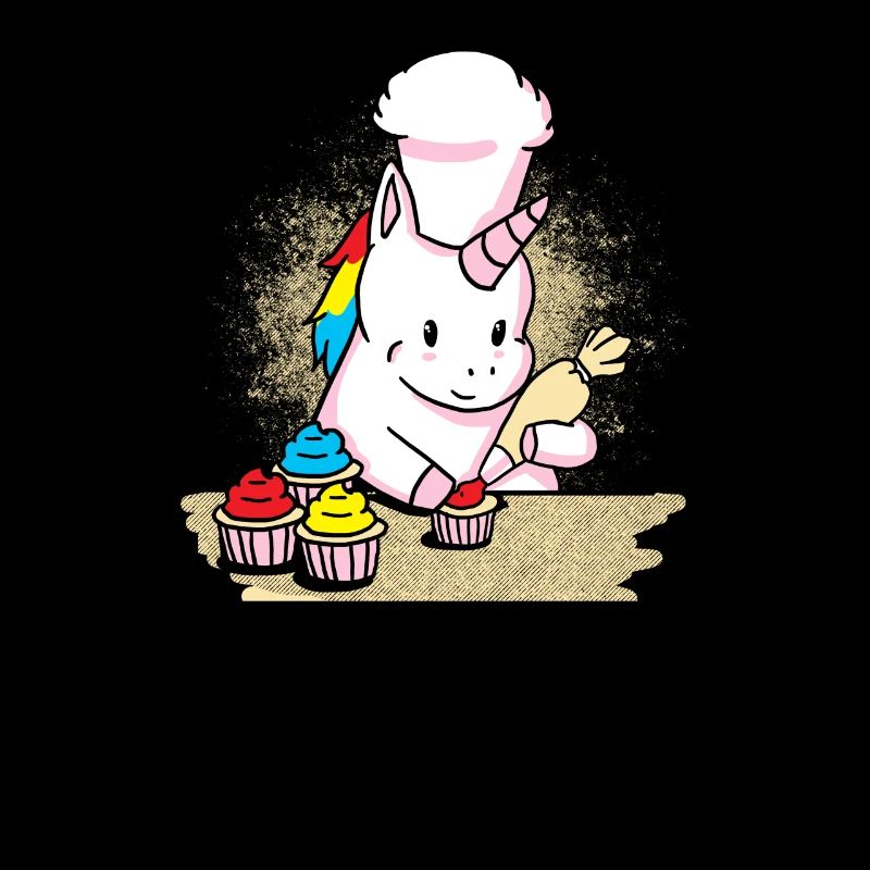 Cadeau de cupcakes de cuisson Licorne