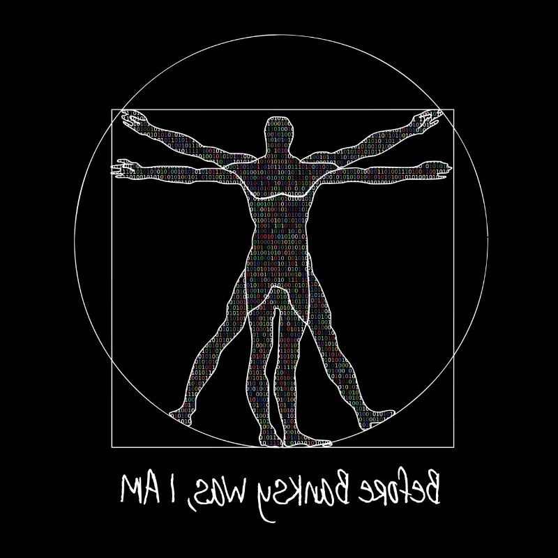 Modern take on Leonardo's Vitruvian Man