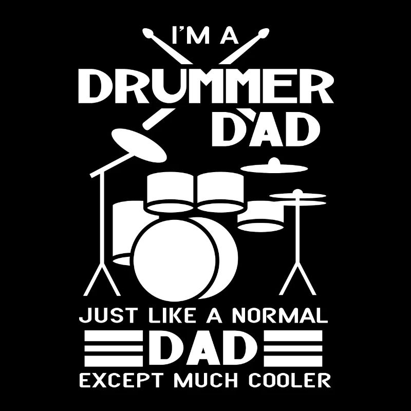 Batteur papa beaucoup plus cool