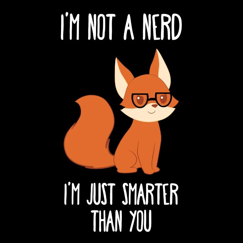 Fox - Fox T-Shirt - Fox Fan - Nerd