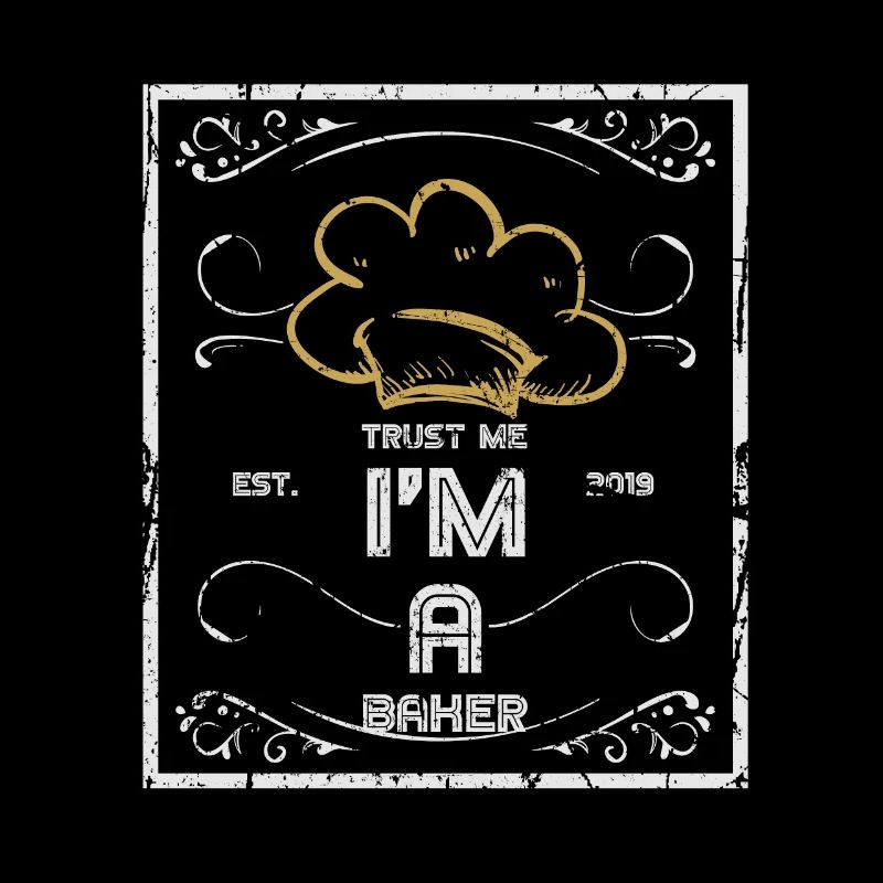 Ich bin eine Bäcker