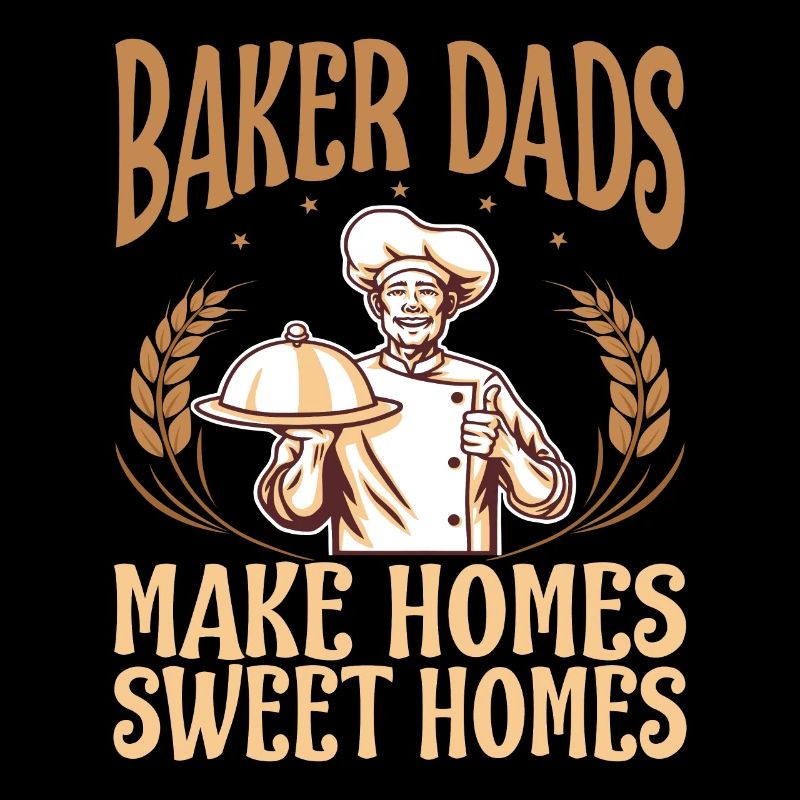 Funny baker daddy pastry chef father gift
