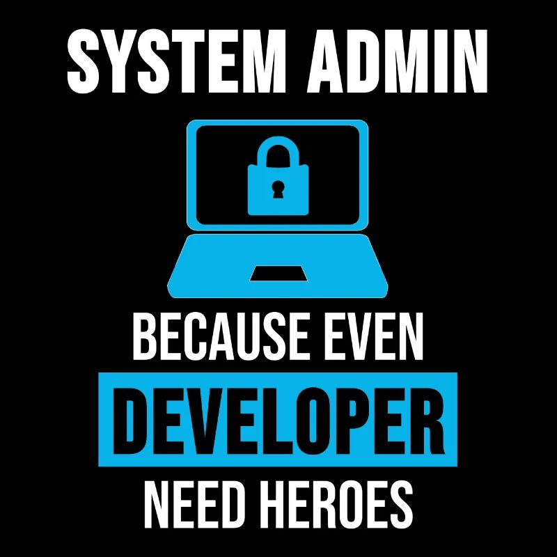 System Admin Administrator Programmieren Geschenk