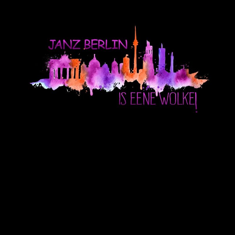 Skyline Berlin Janz Berlin is eene Wolke