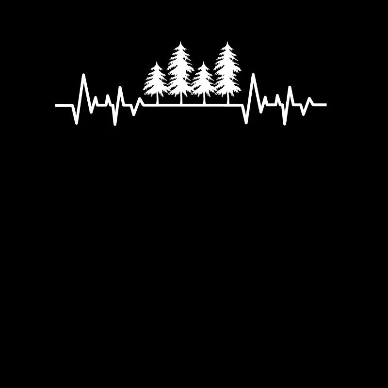 Climate Pulse Trees Environment Protection Heartbeat