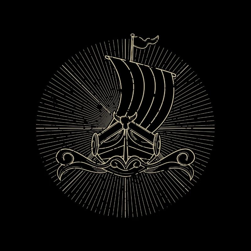 Wikinger Boot, Drachenboot, Langschiff