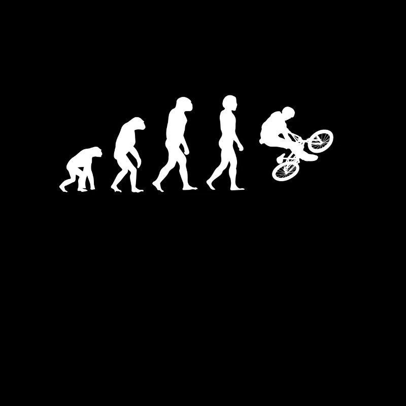 Motorcycle Evolution Bicycle Cyclist Cyclist