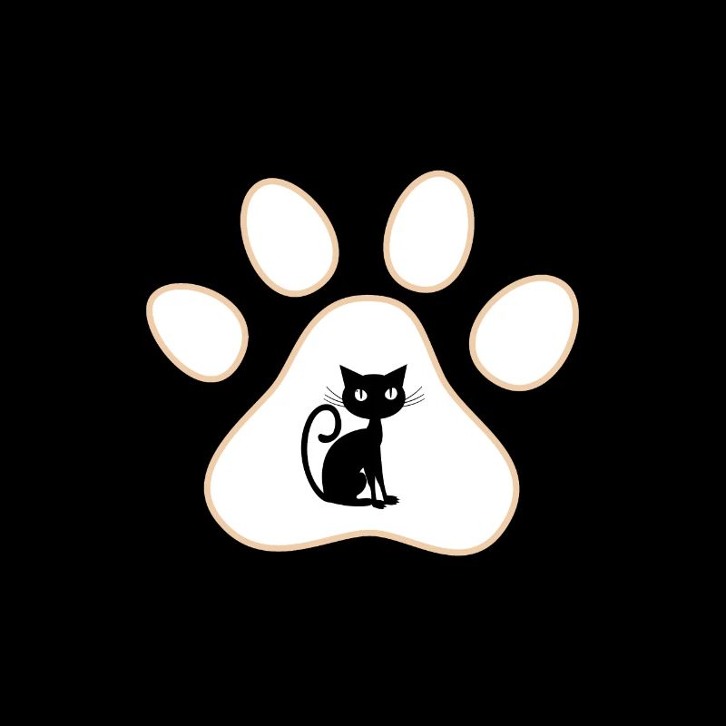 Cadeau de patte de chat chat