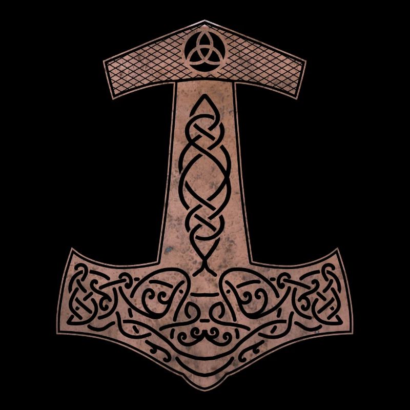 Hammer von Thor Mjölnir Kupfer Wikinger Geschenk