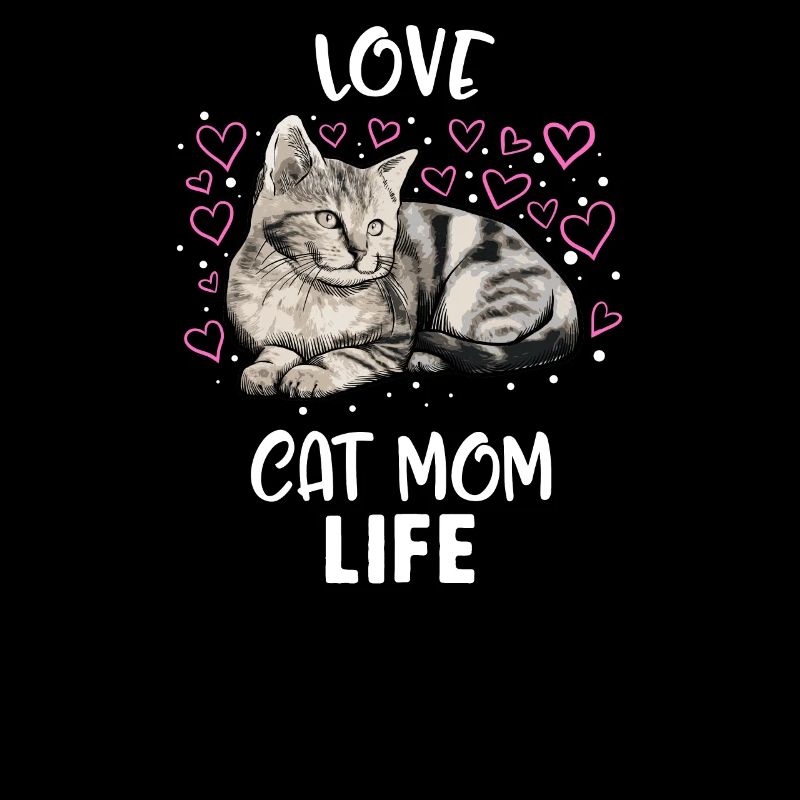 Liebe Katze Mutter Leben Katze