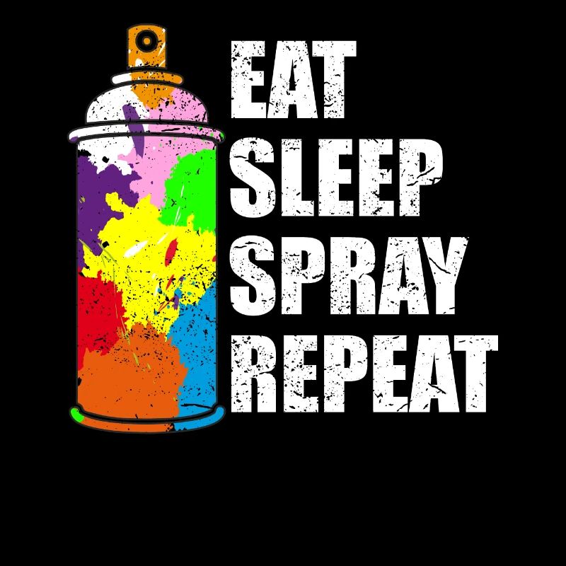 Graffiti Sprühdose Sprayer Spruch Geschenkidee