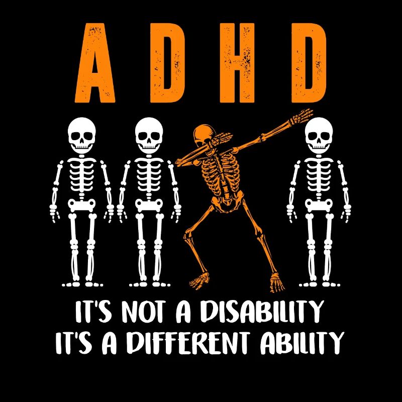 Mois de sensibilisation au TDAH Capacité différente Pas A